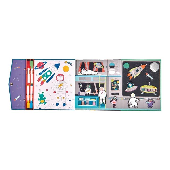 Space Magnetic Multi Play Set by Floss & Rock - Image 2