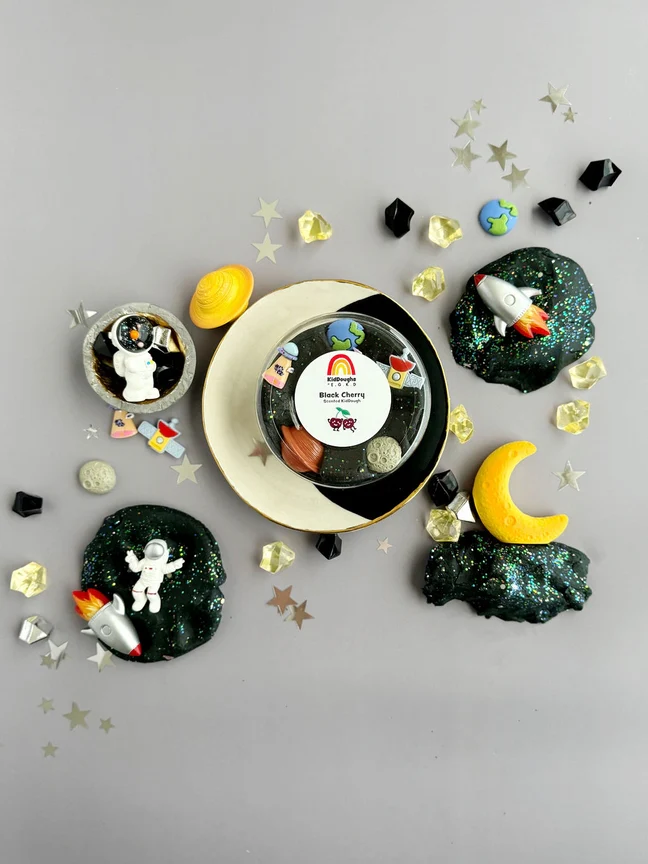 Space Sensory Play Dough Kit by Earth Grown KidDoughs - Image 2