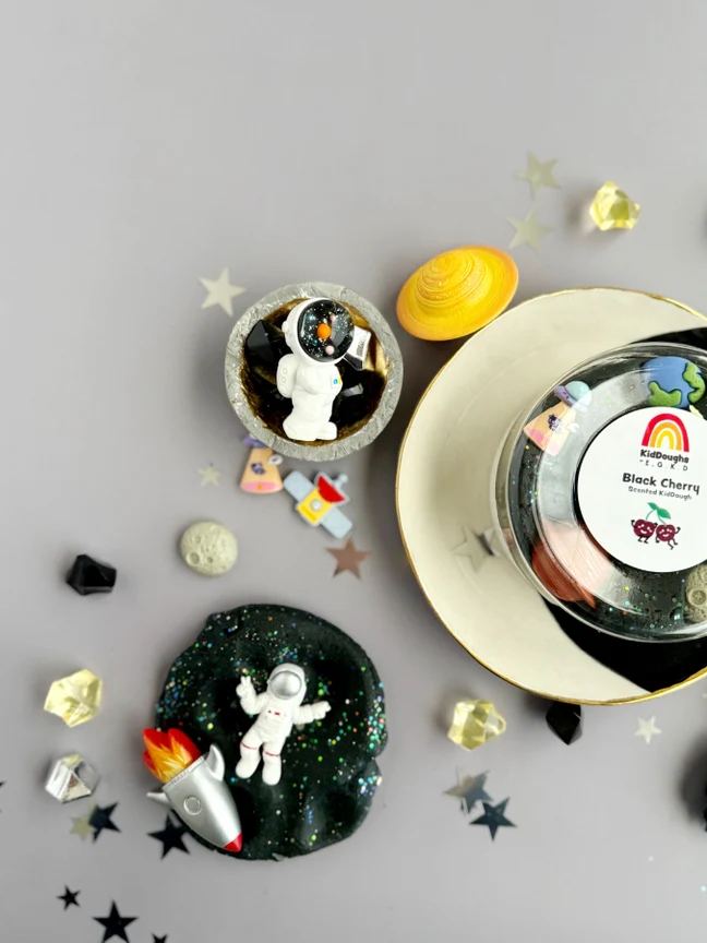 Space Sensory Play Dough Kit by Earth Grown KidDoughs - Image 4