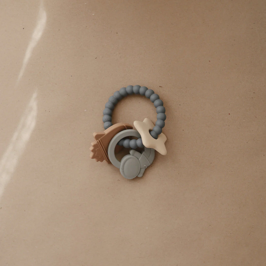 Space Teething Ring by Mushie & Co - Image 2