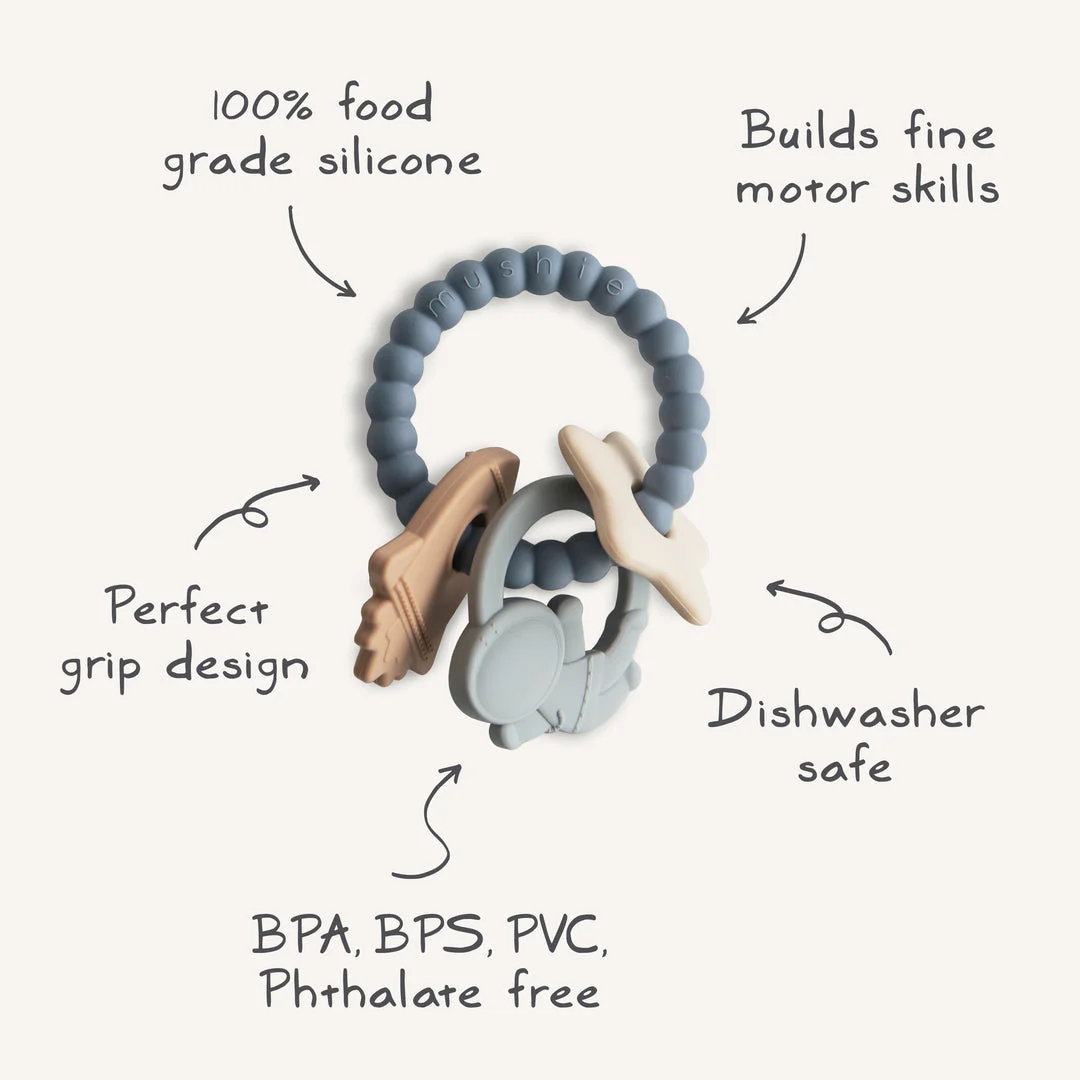 Space Teething Ring by Mushie & Co - Image 8