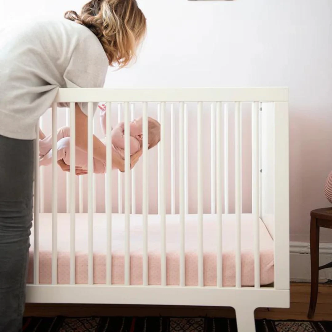 Sparrow Crib - White by Oeuf - Image 6