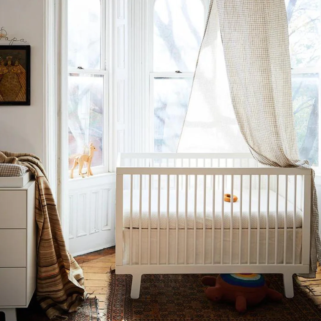 Sparrow Crib - White by Oeuf - Image 7