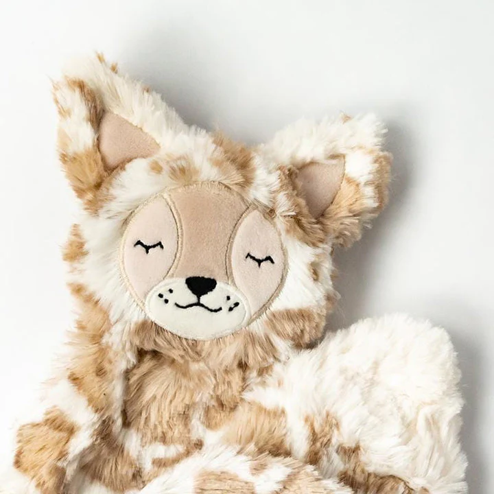 Spotted Beige Lynx Snuggler - Self Expression by Slumberkins - Image 2