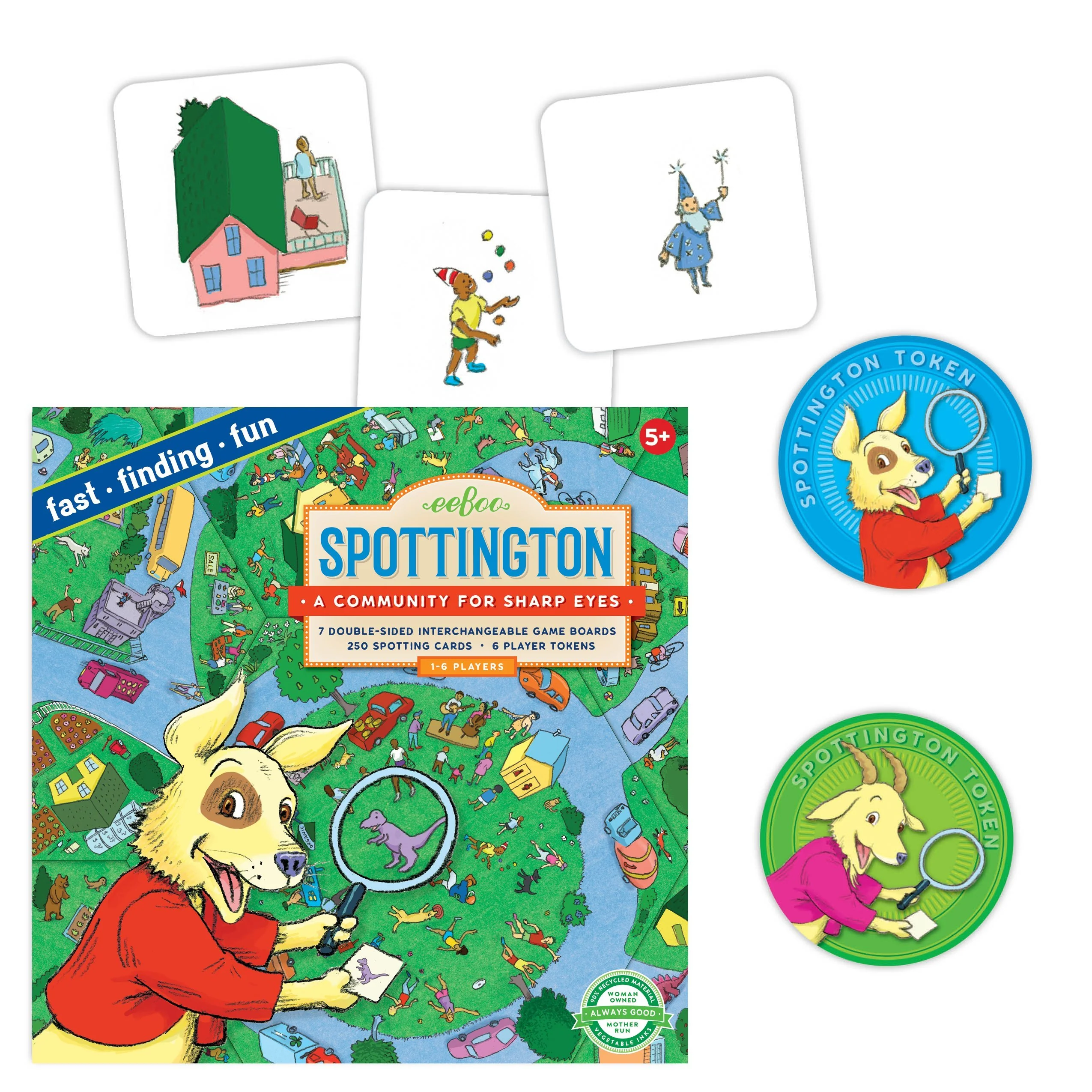 Spottington Board Game by Eeboo - Image 7