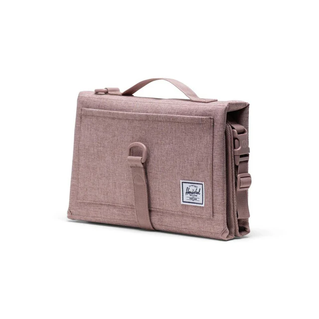 Sprout Change Mat - Ash Rose Crosshatch by Herschel Supply Co. - Image 2