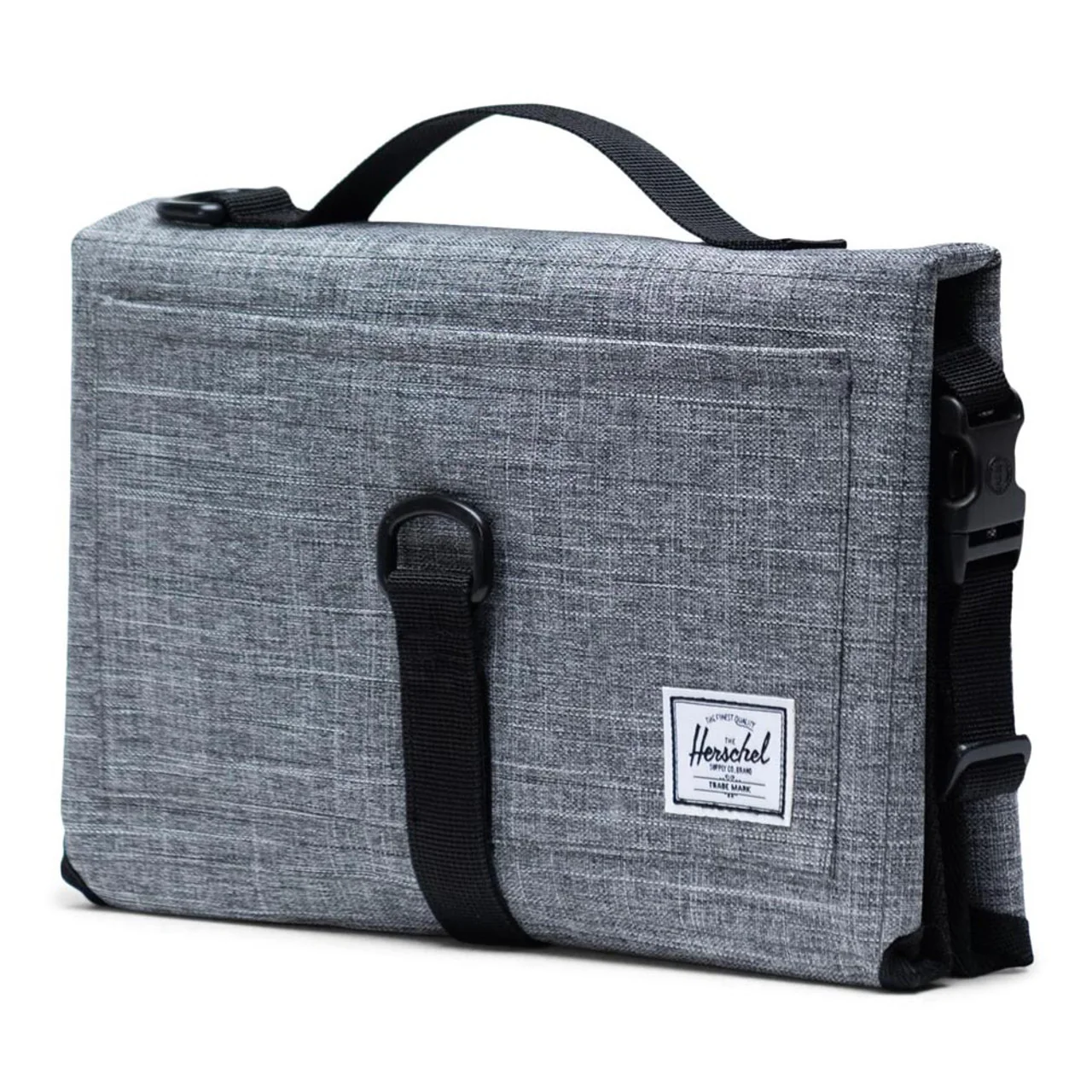 Sprout Change Mat - Raven Crosshatch by Herschel Supply Co. - Image 2