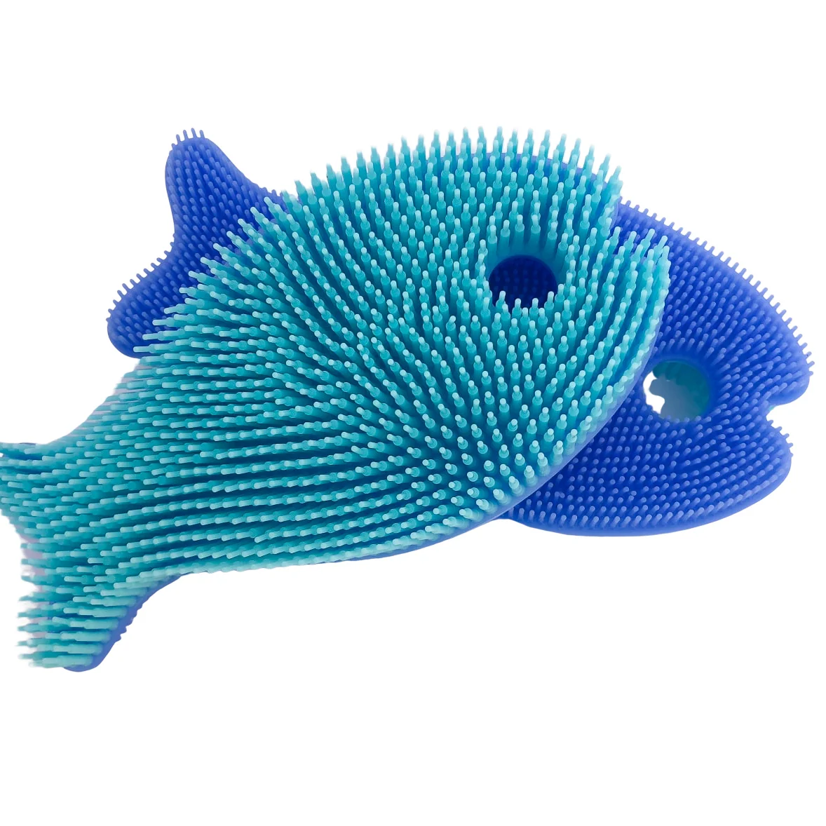 Squigee  Silicone Bath Scrub - Fish - Image 3