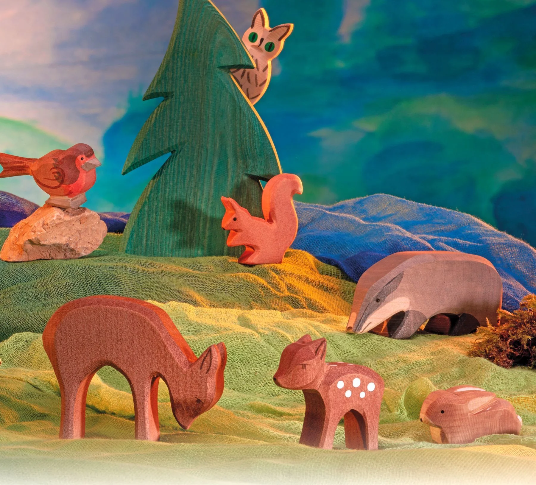 Squirrel Sitting by Ostheimer Wooden Toys - Image 3