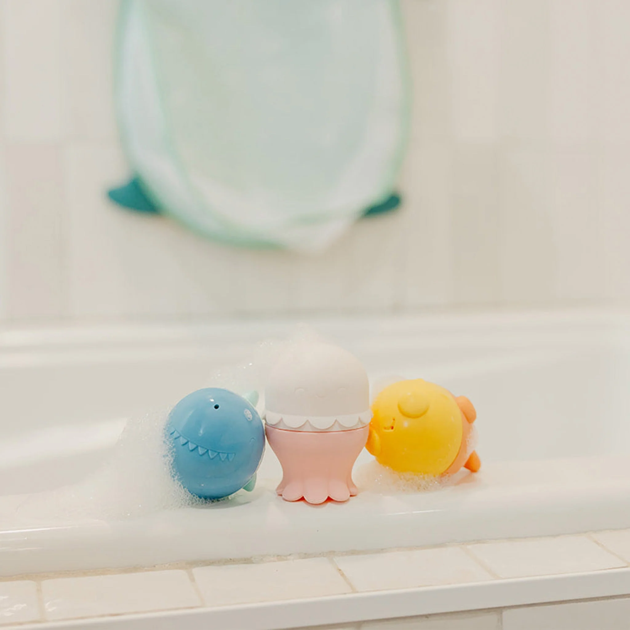 Squirtie Bath Toy Set - Oceana by Copper Pearl - Image 2