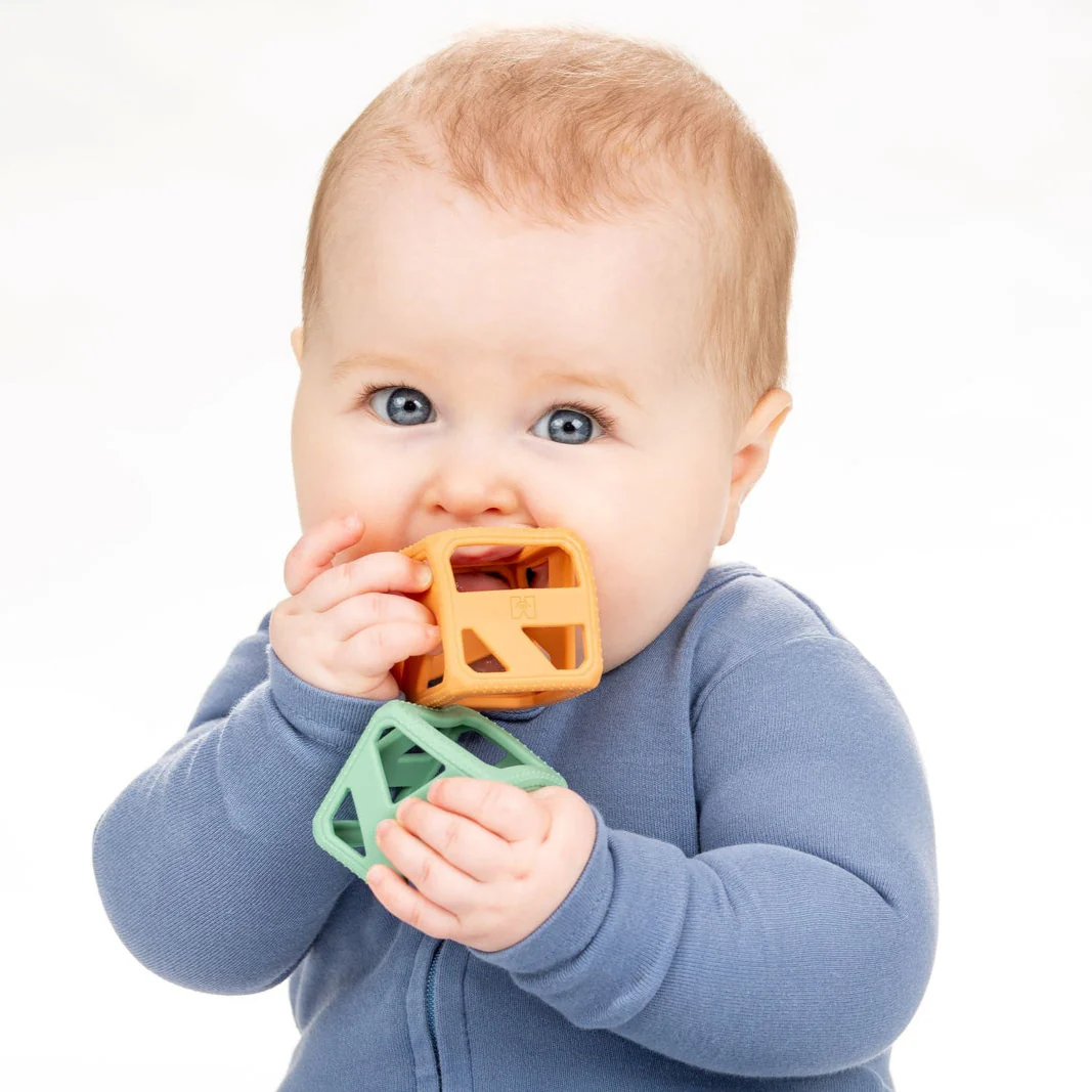 Stack N Chew Cubes - Earthy by Malarkey Kids - Image 5