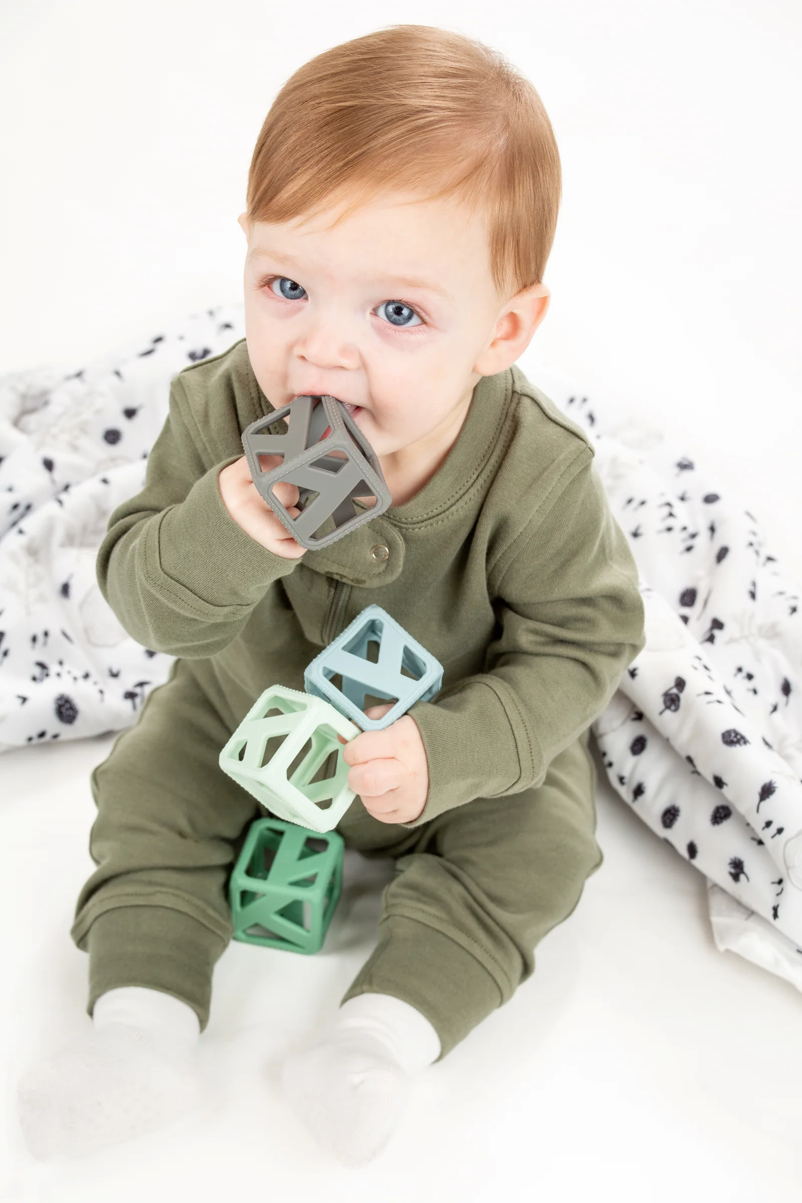 Stack N Chew Cubes - Earthy by Malarkey Kids - Image 8