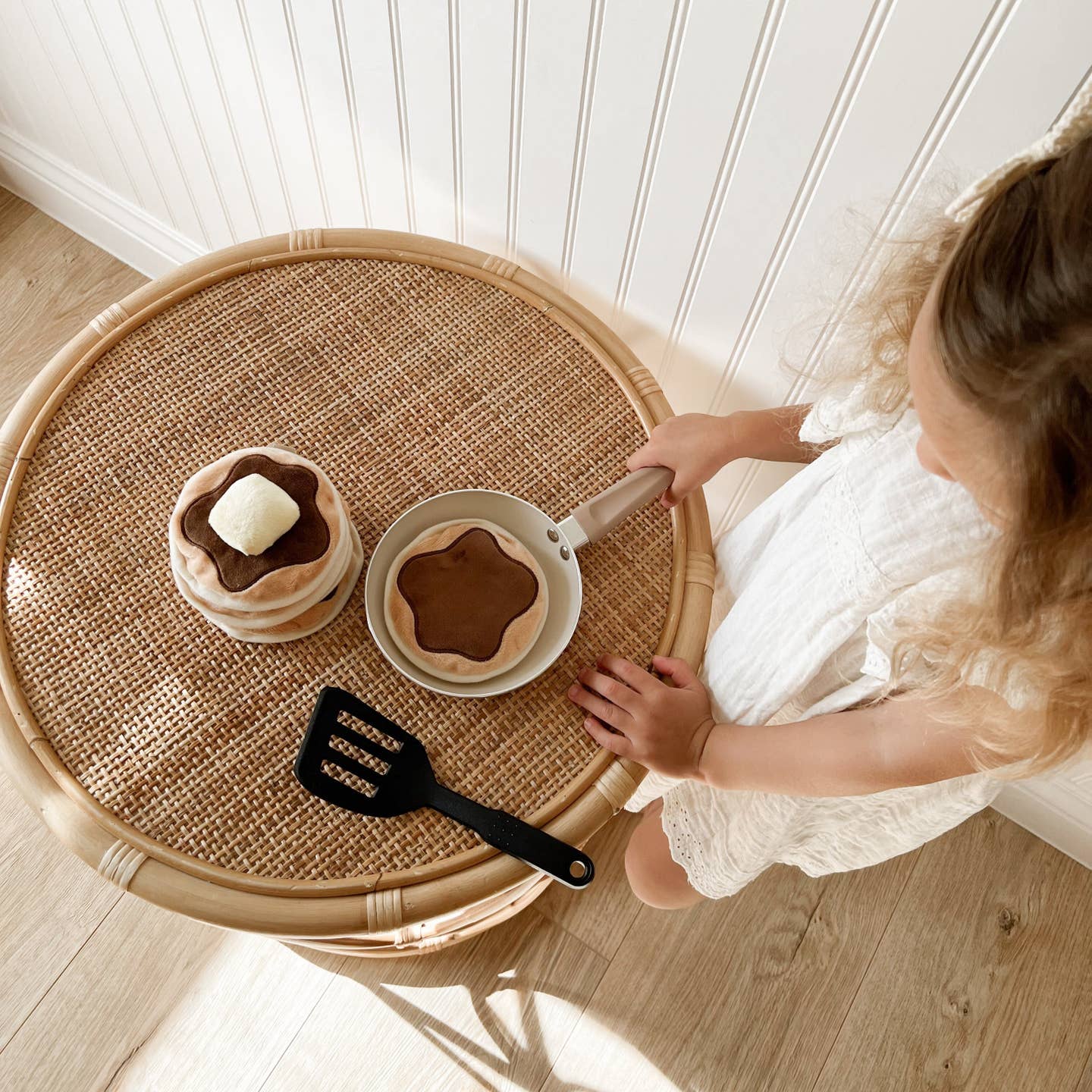 Stacking Pancakes Toy by Little Lamb Kind - Image 4