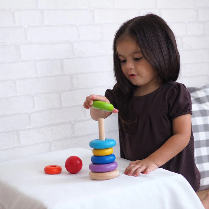 Stacking Rings by Plan Toys - Image 2