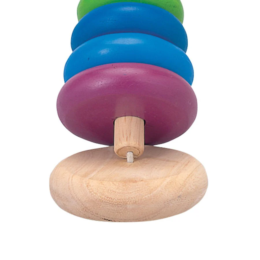 Stacking Rings by Plan Toys - Image 5