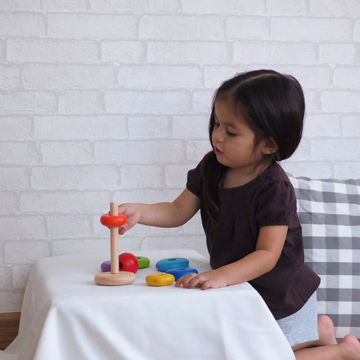 Stacking Rings by Plan Toys - Image 6