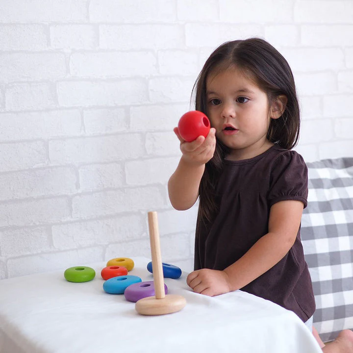 Stacking Rings by Plan Toys - Image 7