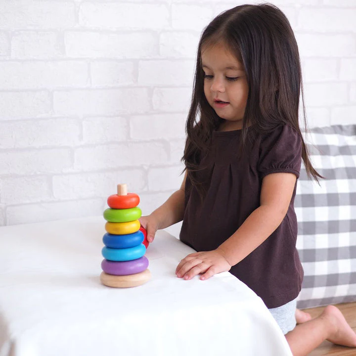Stacking Rings by Plan Toys - Image 8