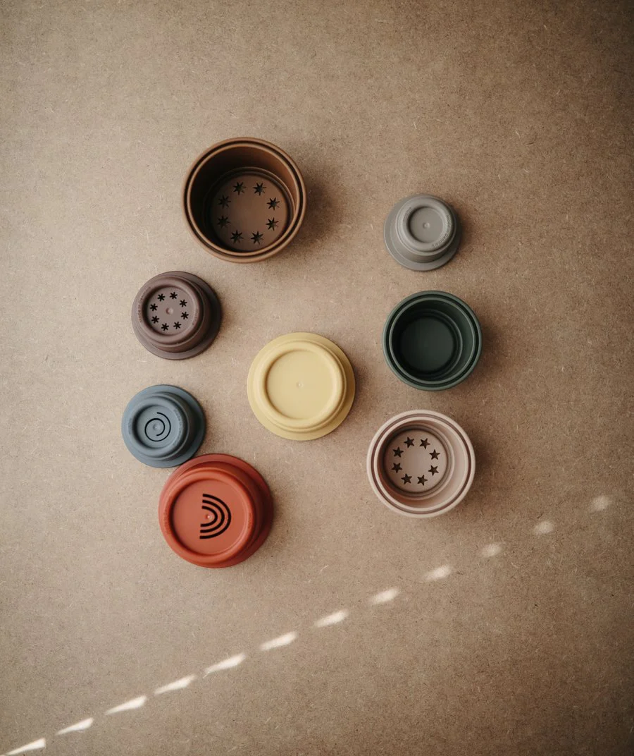 Stacking Cups by Mushie & Co - Image 11