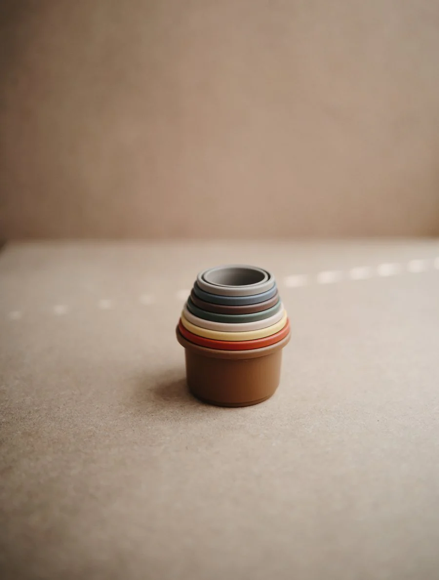 Stacking Cups by Mushie & Co - Image 5
