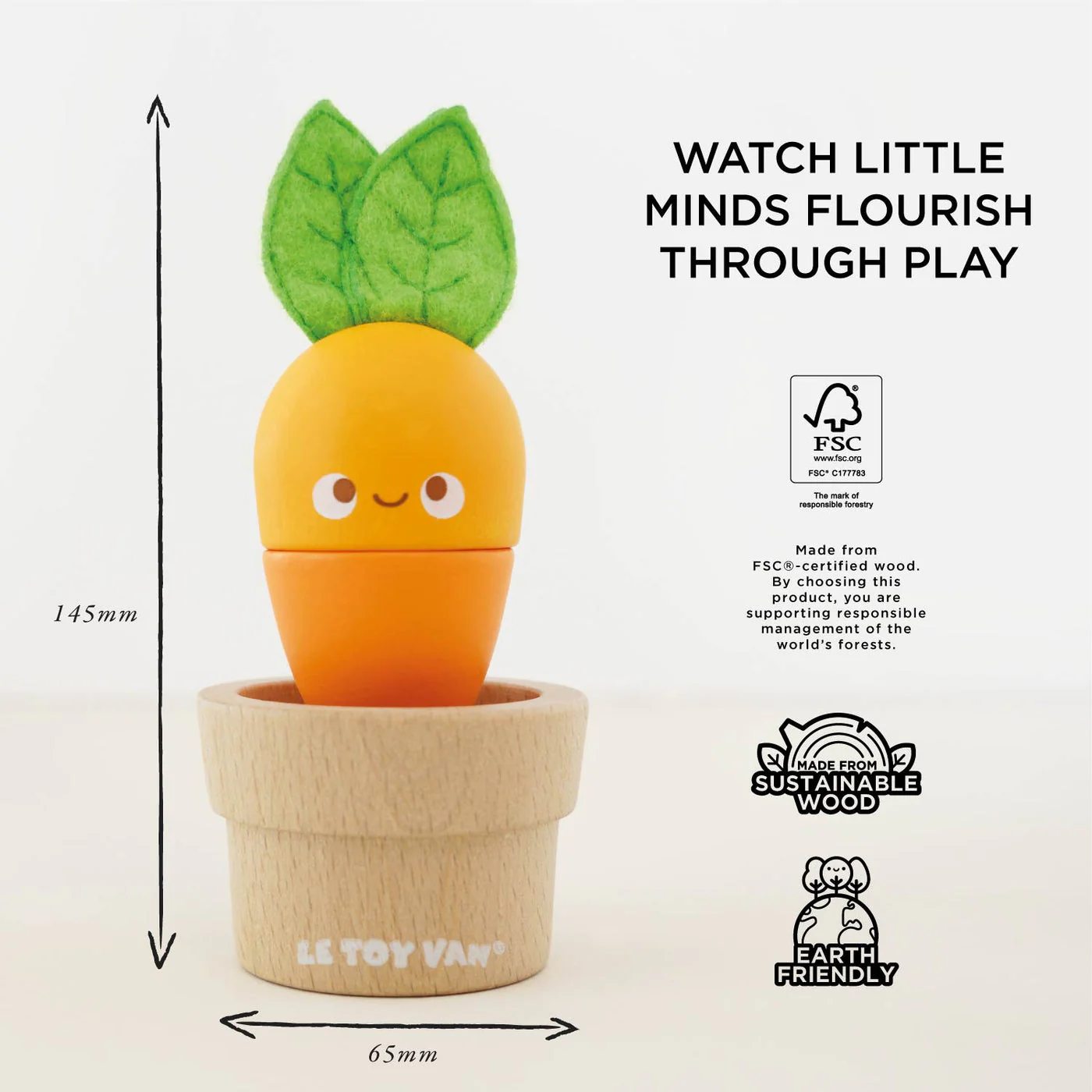 Stacking Veggies by Le Toy Van - Image 7