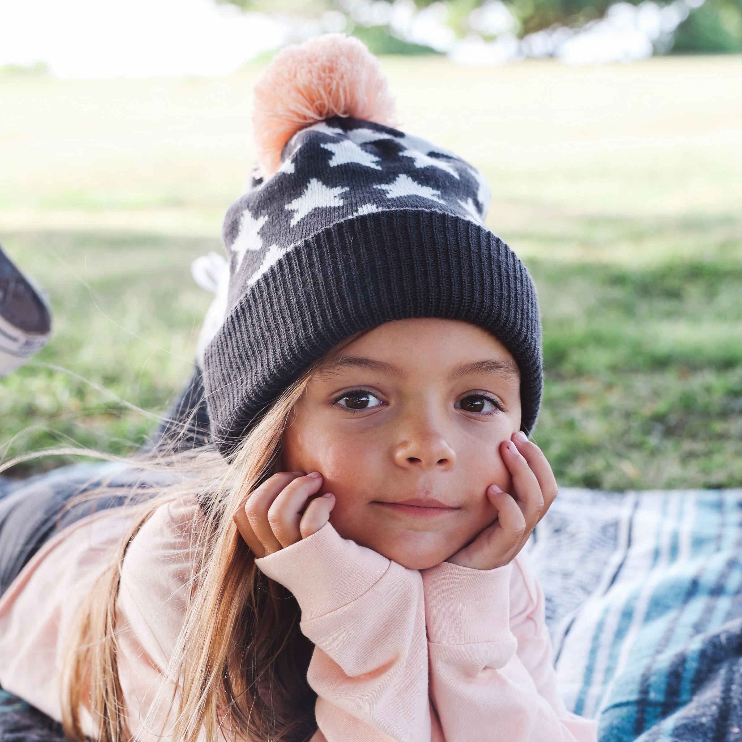 Starstruck Beanie - Black/Natural by Tiny Whales - Image 2