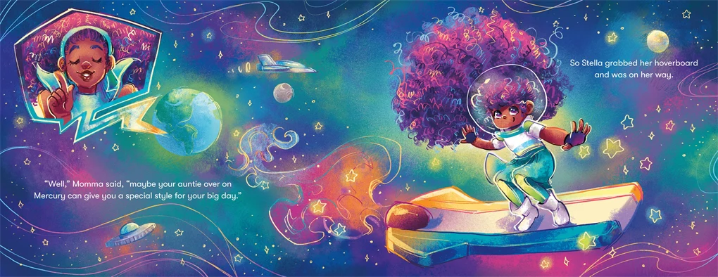 Stella's Stellar Hair - Hardcover - Image 4