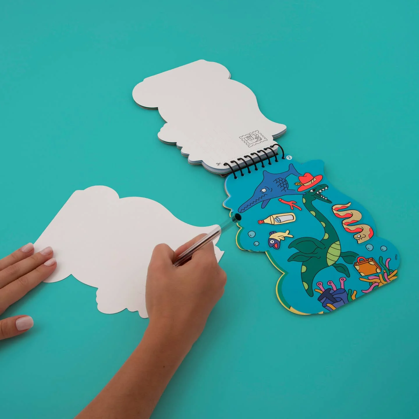 Sticker Book - Dino by OMY - Image 5