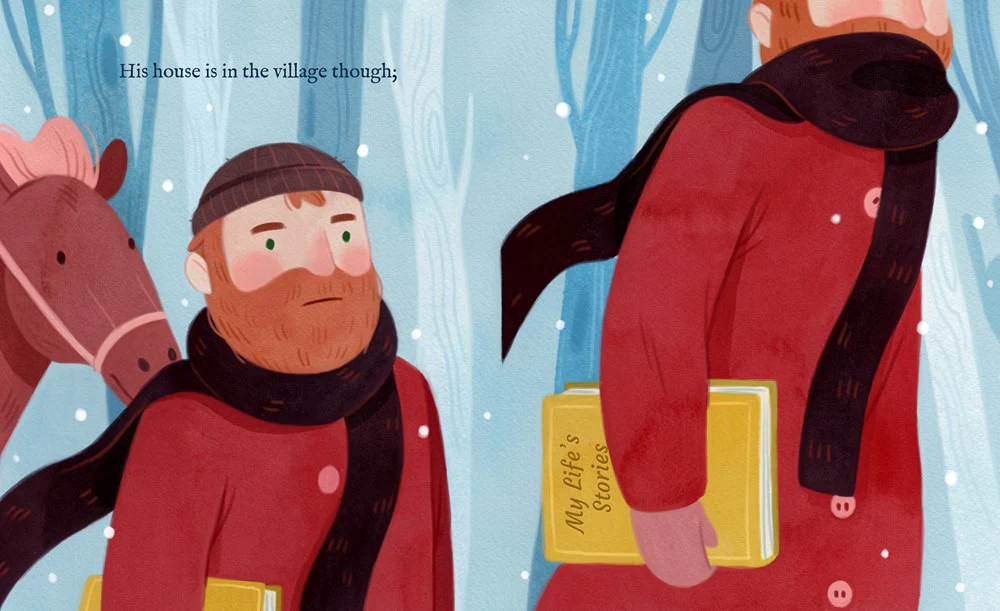 Stopping By Woods On A Snowy Evening - Hardcover - Image 3
