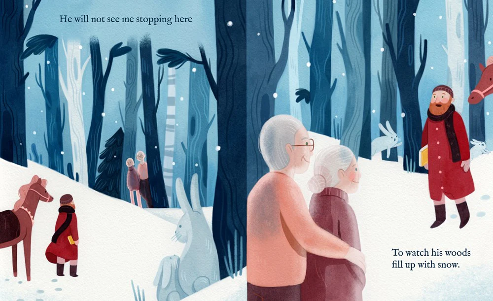 Stopping By Woods On A Snowy Evening - Hardcover - Image 4
