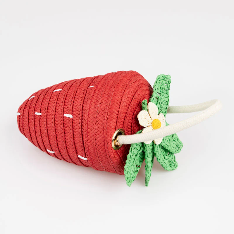 Strawberry Basket Bag by Meri Meri - Image 3