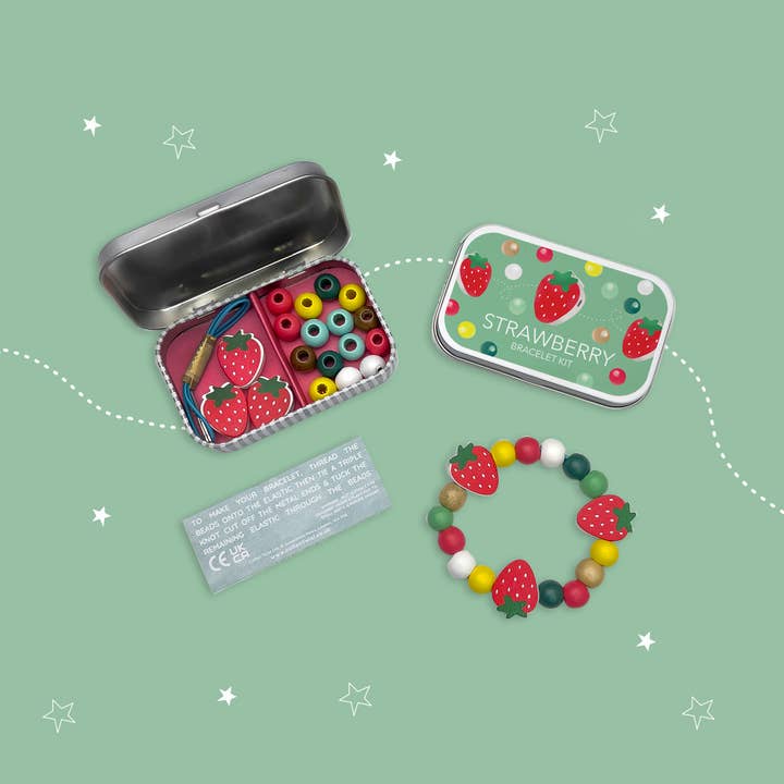 Strawberry Bracelet Gift Kit by Cotton Twist - Image 2