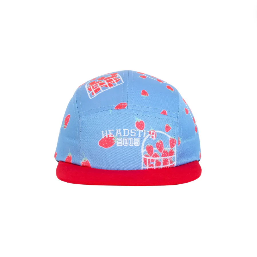 Strawberry Fields Five Panel Hat by Headster Kids - Image 2