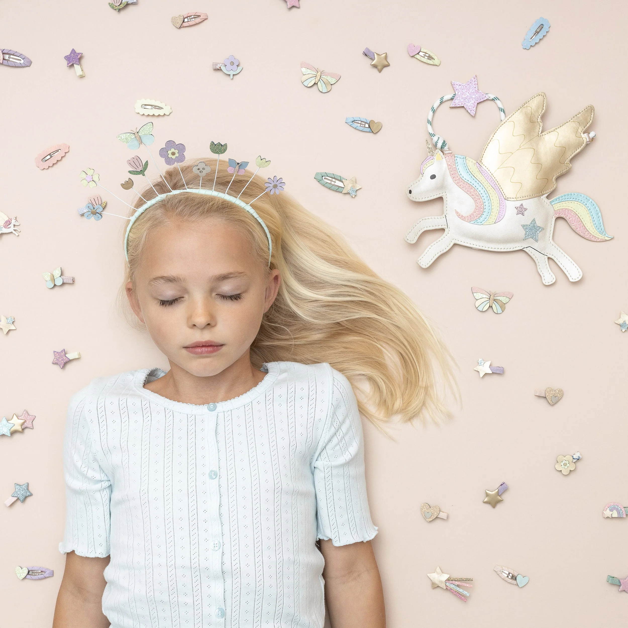 Stripe Butterfly Clic Clacs by Mimi & Lula - Image 5