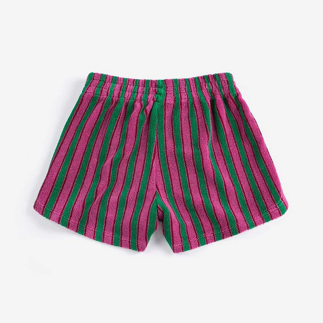 Striped Terry Cloth Shorts by Bobo Choses - FINAL SALE - Image 2
