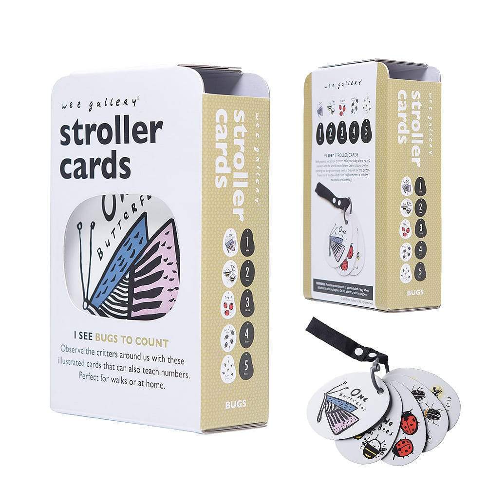 Stroller Cards - I See Bugs to Count by Wee Gallery - Image 2