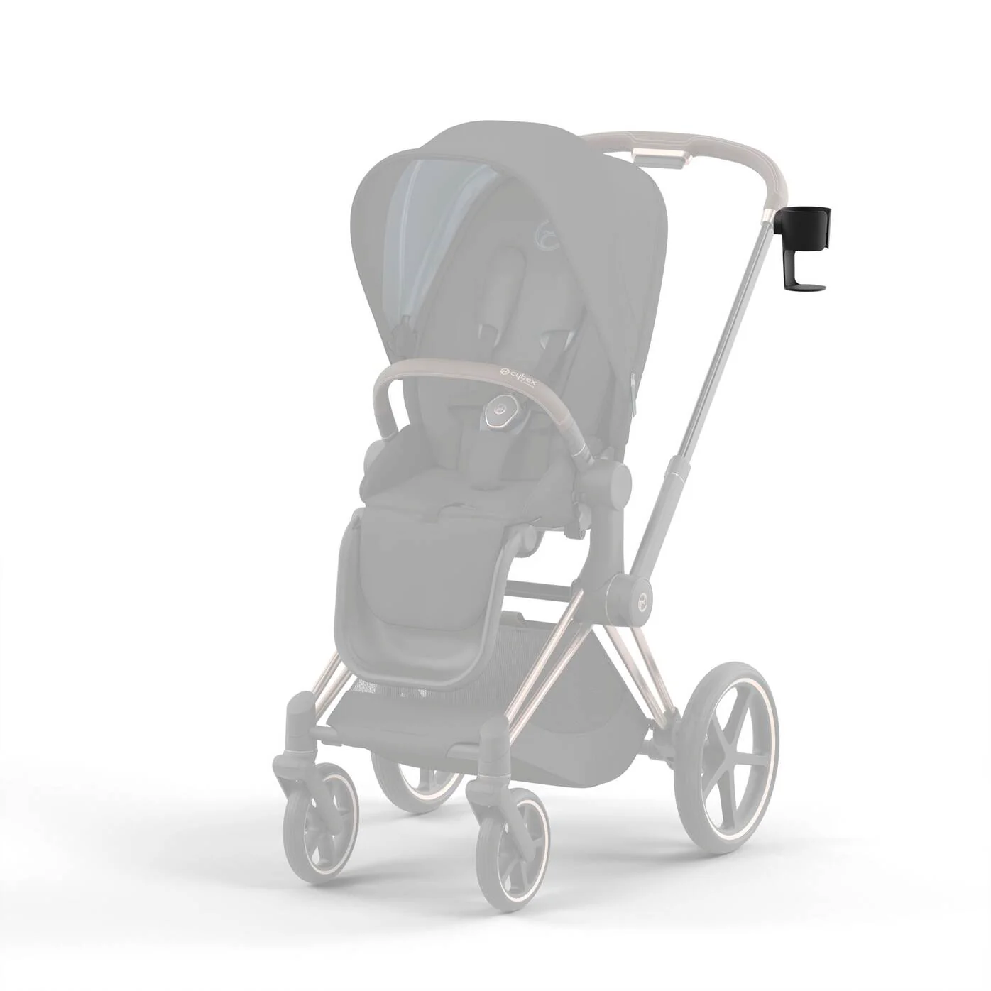 Stroller Cup Holder - Black by Cybex - Image 2