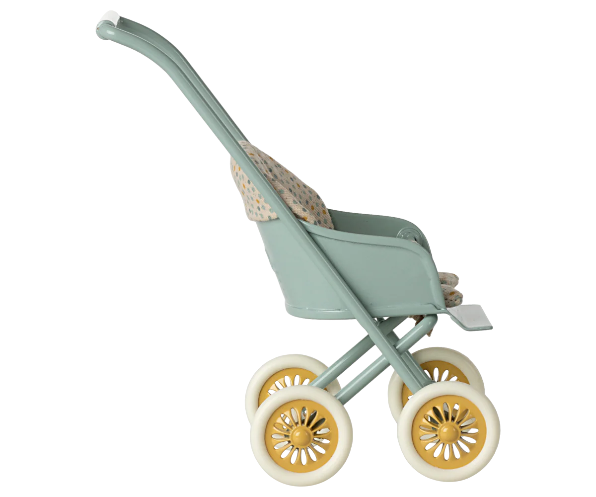 Stroller, Micro - Mint by Maileg - Image 3