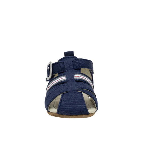 Stuart First Kick Sandals - Navy by Robeez - FINAL SALE - Image 3