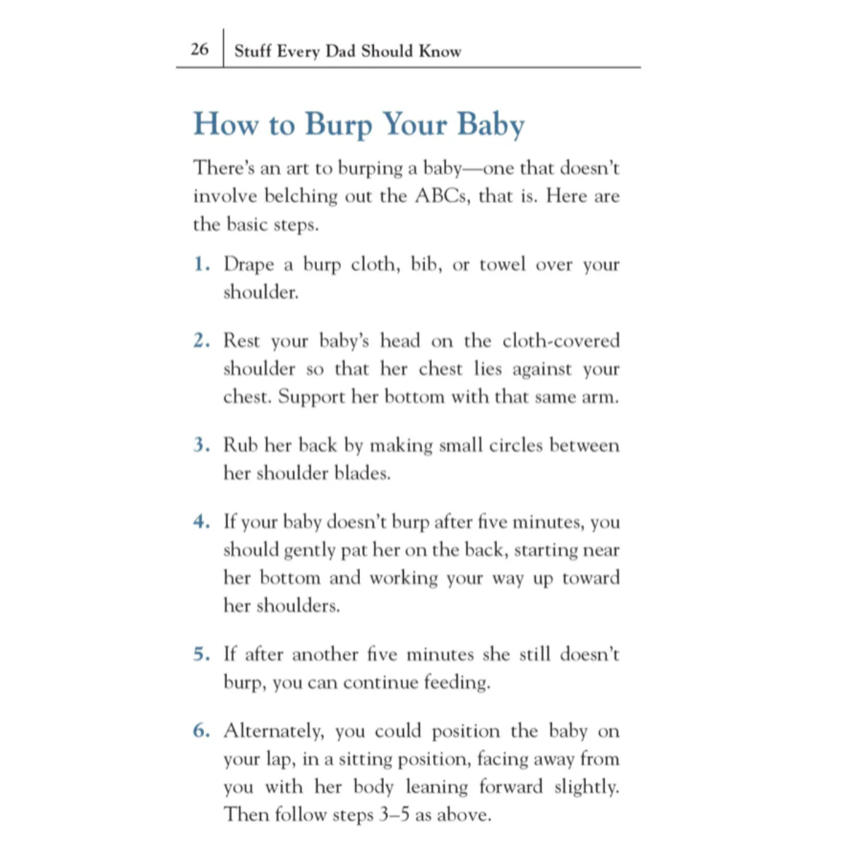 Stuff Every Dad Should Know - Hardcover - Image 3