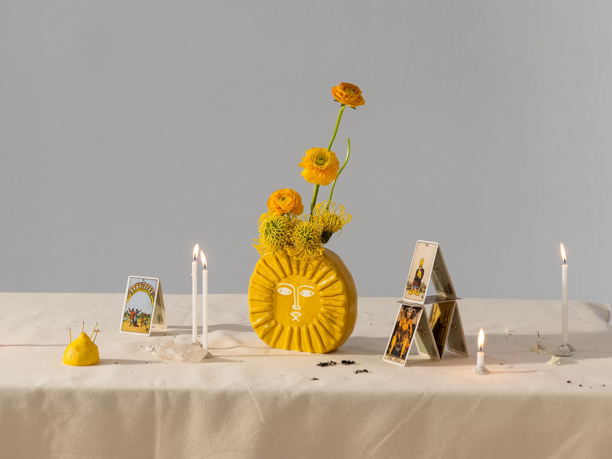 Sun Vase - Yellow by DOIY - Image 3