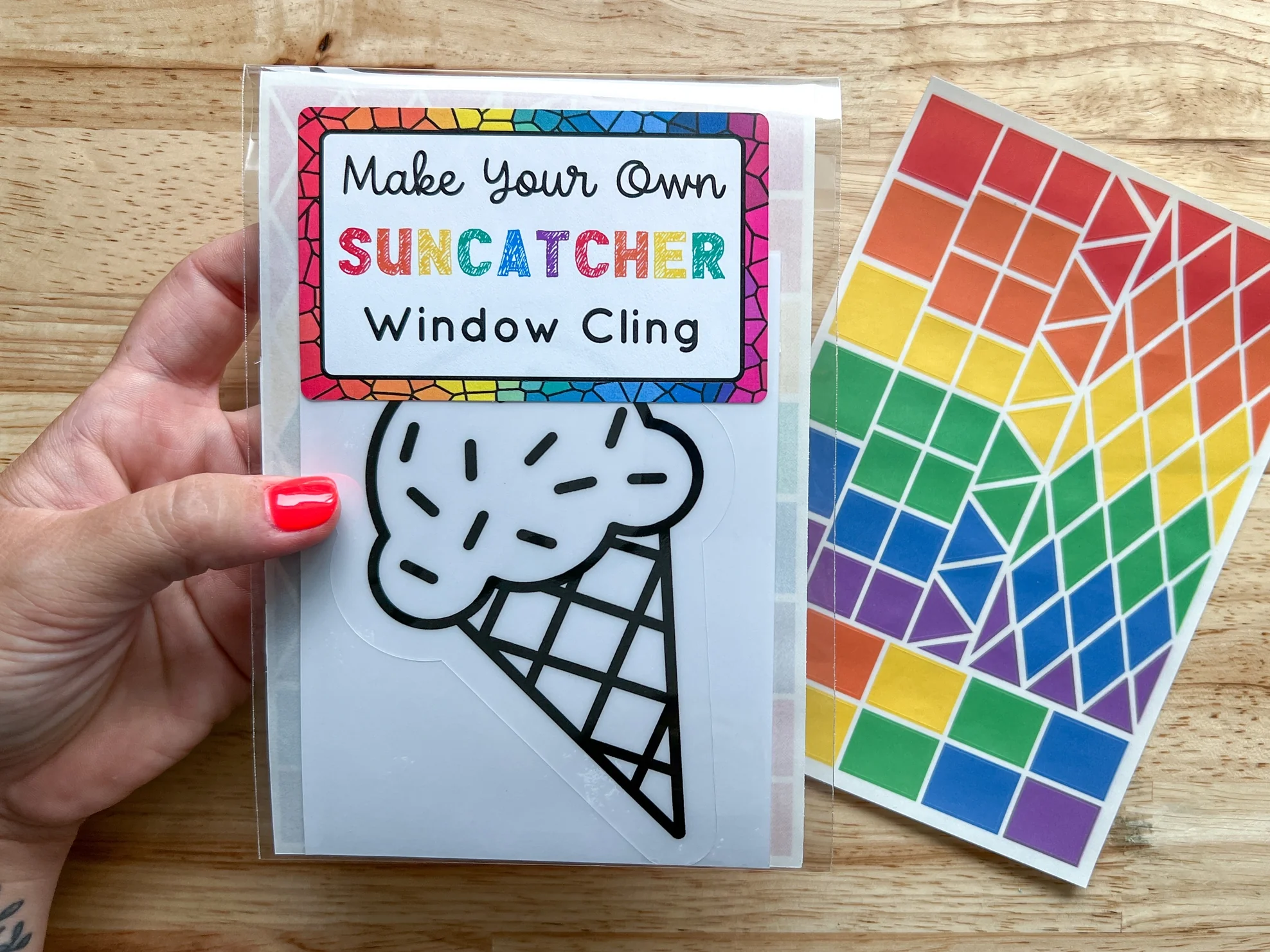 Suncatcher Sticker Craft Kit for Kids by EmRichSticks - Image 19