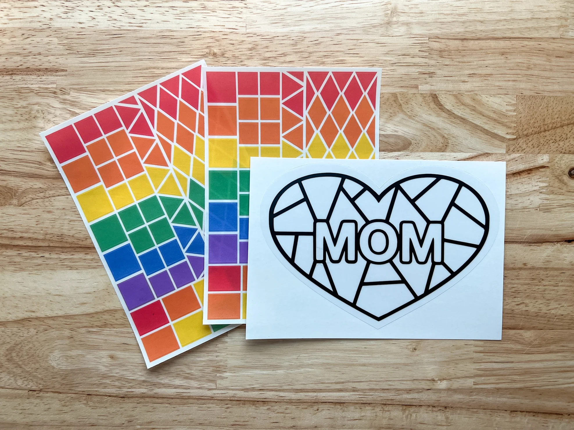 Suncatcher Sticker Craft Kit for Kids by EmRichSticks - Image 2
