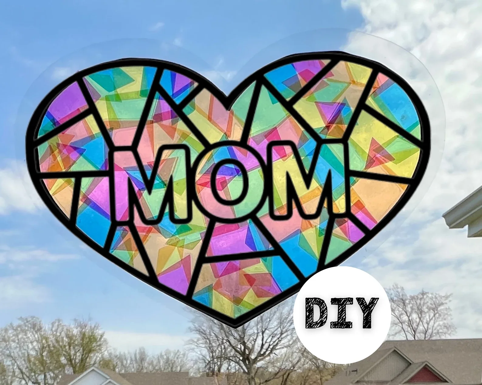 Suncatcher Sticker Craft Kit for Kids by EmRichSticks - Image 3