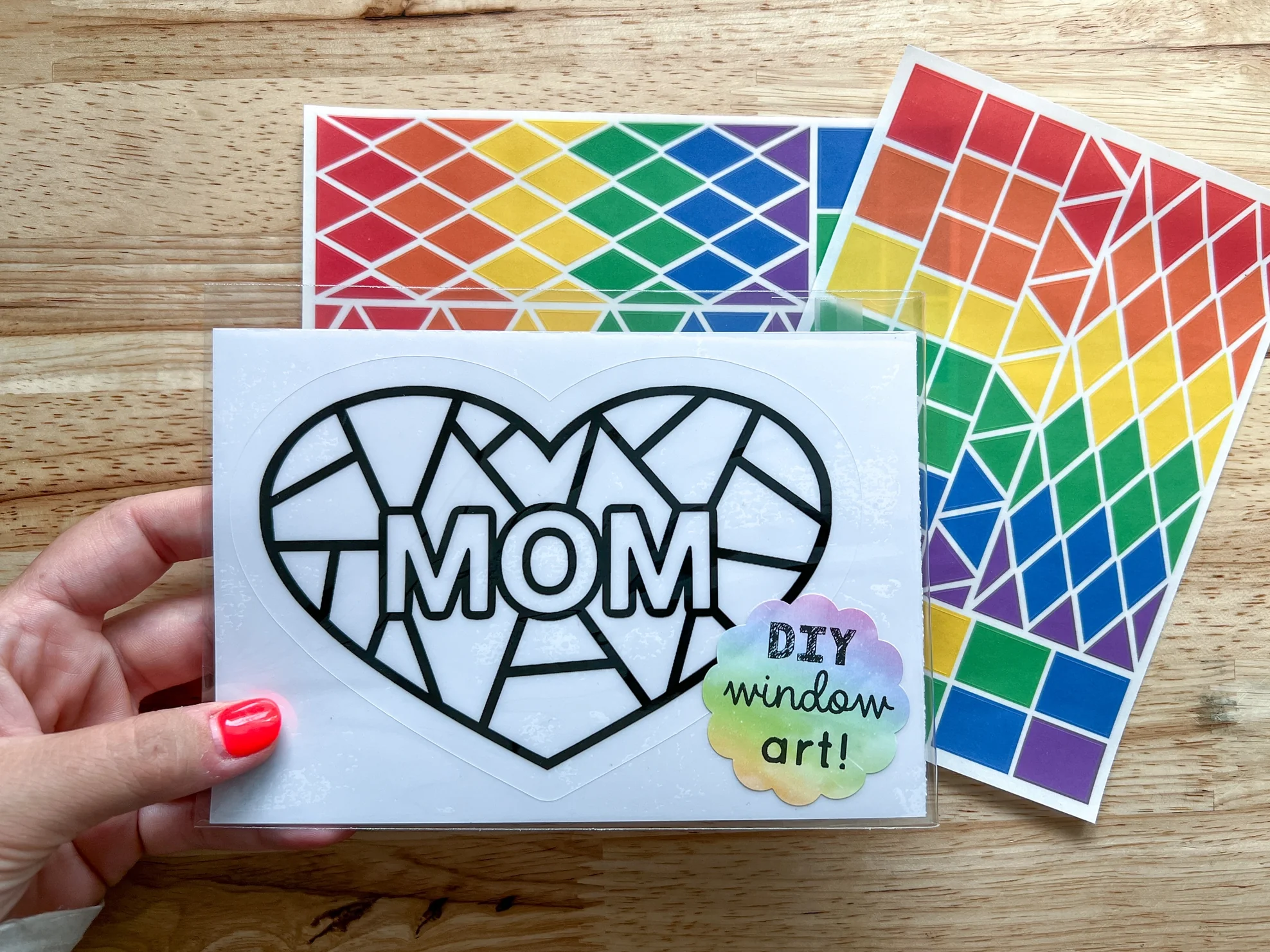 Suncatcher Sticker Craft Kit for Kids by EmRichSticks - Image 6