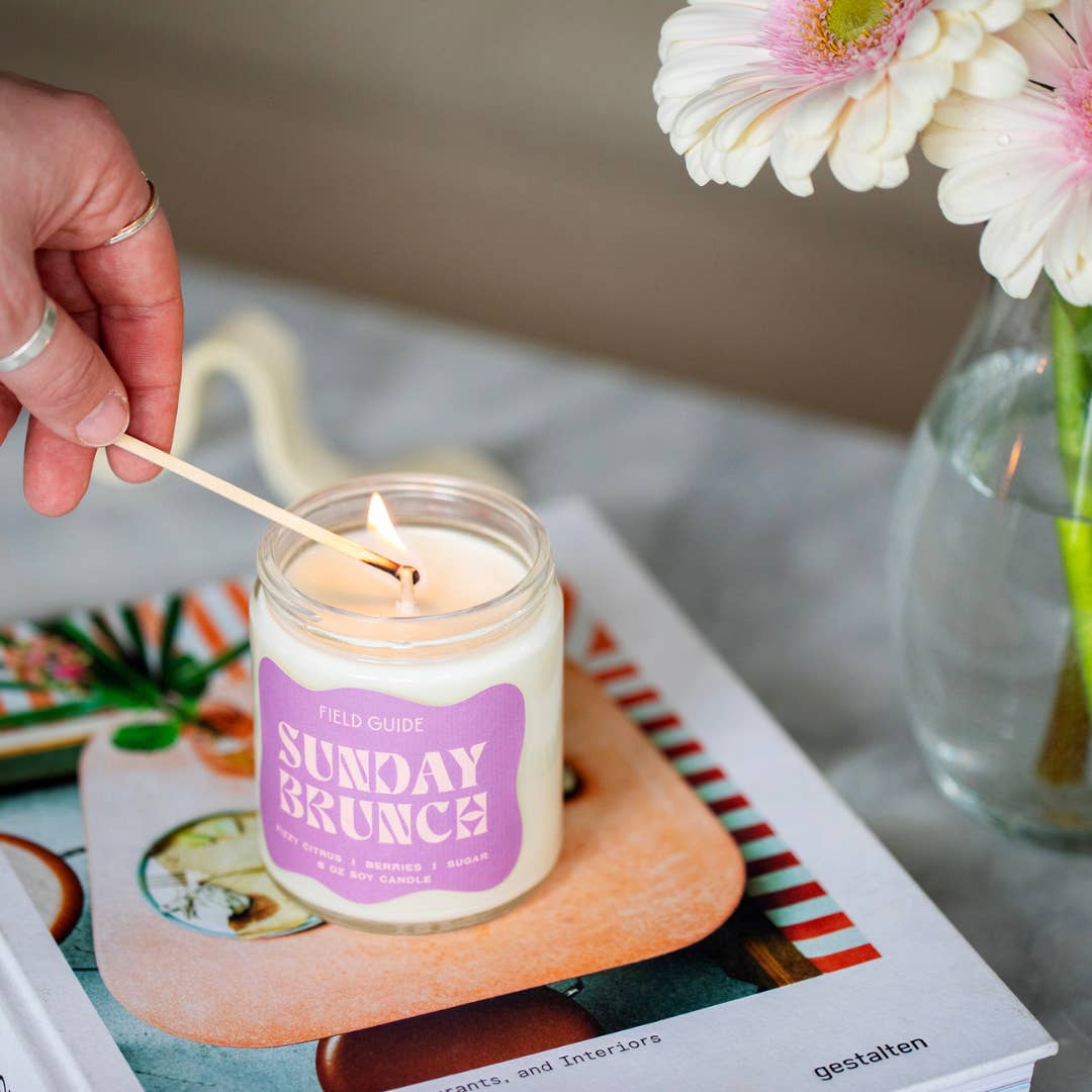 Sunday Brunch Garden Party Soy Candle by Good & Well Supply Co. - Image 2