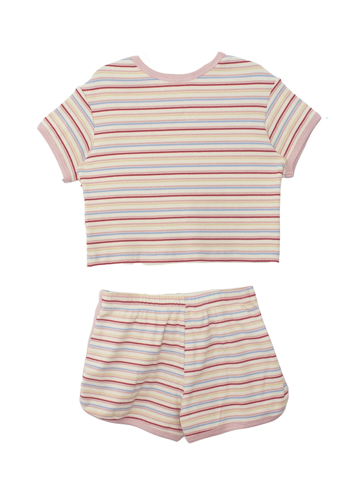 Sunset Sherbet Two Piece Set - Pink by Mabel + Honey - Image 4