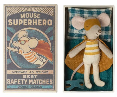 Super Hero Mouse, Little Brother in Matchbox - Image 3