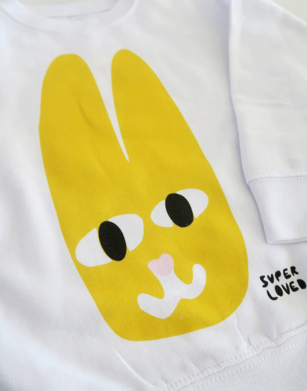 Super Loved Toki Bunny Tee - Natural by Joseph + Sue - Image 2