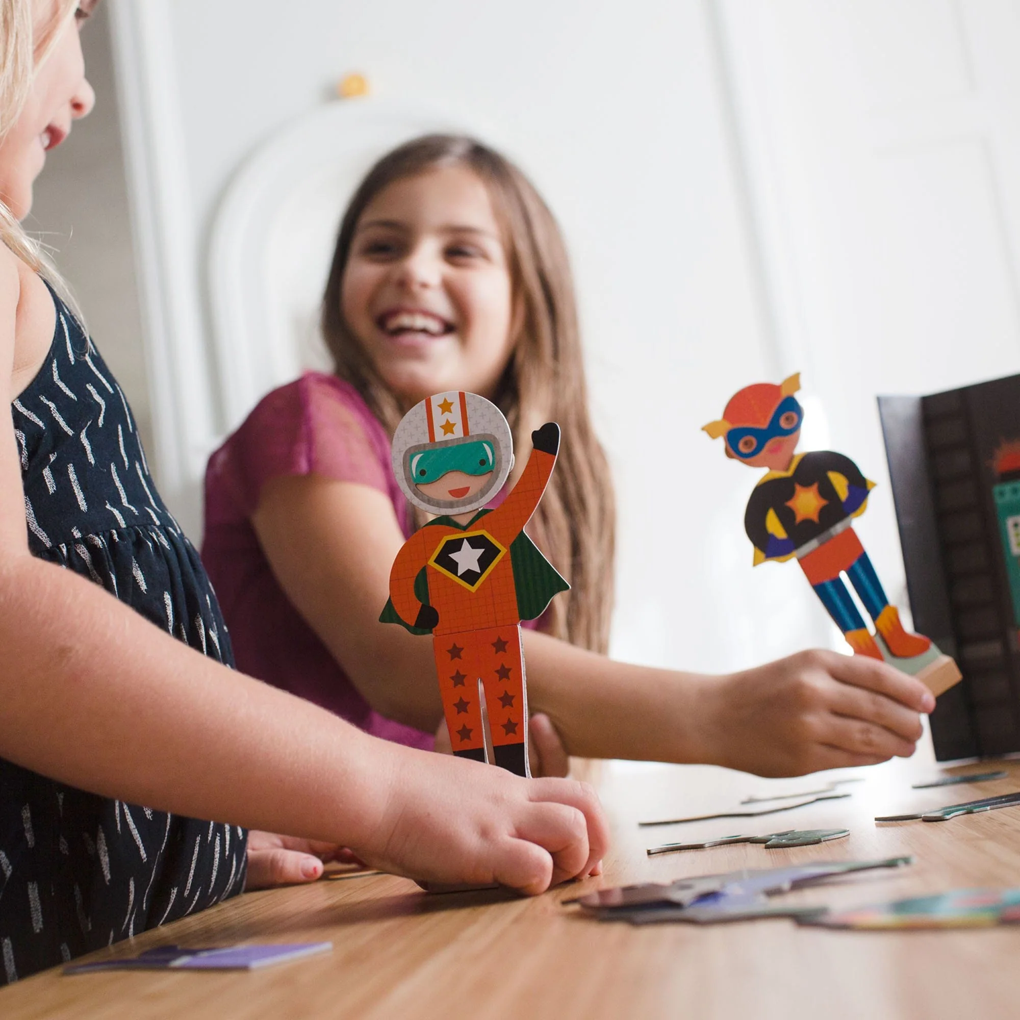 Superheroes Magnetic Dress Up Play Set by Petit Collage - Image 2